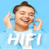 AGPTEK 64GB MP3 Player with Bluetooth 5.3, A19PL 2.4" Curved Screen Portable Music Player with Speaker Lossless Sound with FM Radio, Voice Recorder, Supports up to 128GB, Blue view 2