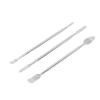 AYNEFY 3Pcs Metal Spudger Pry Tool Kit for Mobile Phone Tablet Laptop, Universal Repair Opening Set with 6 Types of Spudger Head Shapes view 2