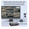 4k 30Hz 120M HDMI KVM Extender, HDMI Extender with USB KVM Control RJ45 120m Over Over Cat5e/Cat6 POC with Loop Support USB Keyboard Mouse for PC Computer view 2