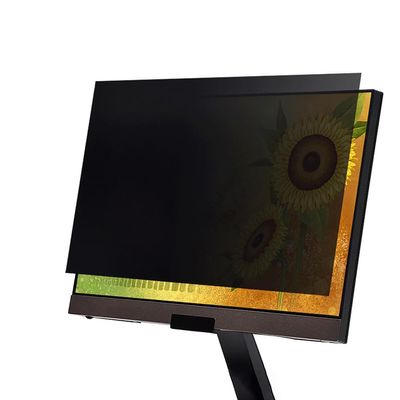 WSDAV Computer Privacy Anti Spy Screen Protector Panel for 11.6-18.5 inch Diagonal Universal Monitor Computer Clip-on Anti Blue Light Glare Shield,14.1in 16:10