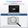 OMOTON Magnetic Privacy Screen for MacBook Pro 14 Inch (2021-2025, M1-M5, Pro, Max), Anti-Spy Filter, Matte Anti Glare Blue Light Protector, Easy Install & Remove view 2