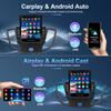 9.7inch Car Stereo Radio Car-Play GPS Navigation for Ford Transit Custom 2013-2014-2015-2016-2017-2018-2019 Android 14 Touch Screen with Carplay WiFi Mirror Link Bluetooth FN RDS EQ Backup Camera view 3