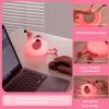 DREAMING MY DREAM Flamingo Night Light,Dimmable Silicone Animal Nursery Night Light,Pink Flamingo Lamp Decor for Kids Room Bedroom,Birthday Christmas Unique Gift for Kids boy Girls view 4