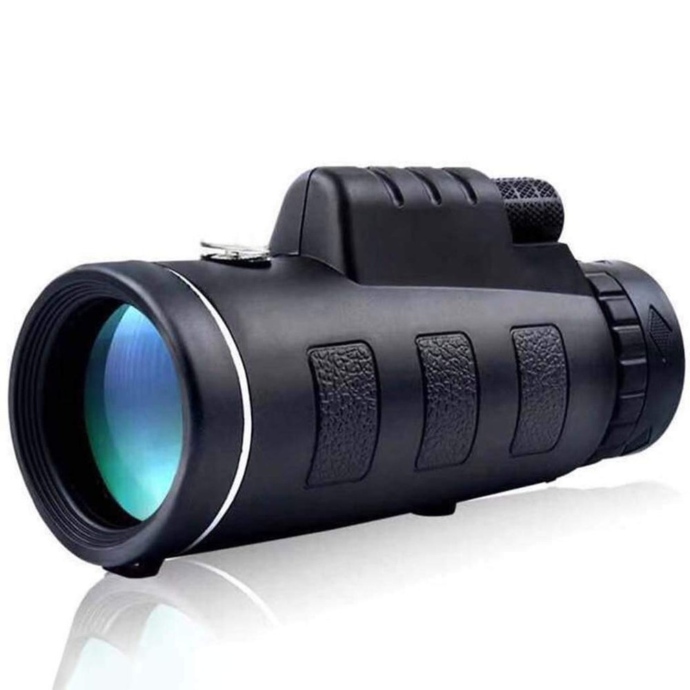 Telescope 40X60 Monocular Telescope NightHD High Power Mobile Telescope Fully Versatile Coated Optical Glass Lens + Phon