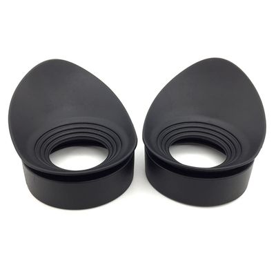 JOEBO Microscope Kit 2pcs 40mm 39-42mm Rubber Eyepiece Eye Shield Microsocpe Eyepiece Lens Hood Microscope Lens Adapters