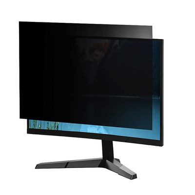 WSDAV Clip-on Type Privacy Screen Protector, Anti Blue Light, Computer Privacy Screen Filter for 19-34 Inch Universals Desktop Monitor Screen Cover,23in 16:9