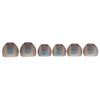 Silicone Replacement Earbuds Eartips Ear Tips S/for M/L for 90% in-Ear Ear Bud Earphones Silicone Cushion Covers Caps view 1