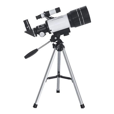 150X 70mm Monocular Telescope for Beginners Adults Kids Aperture Scope Astronomical Refraction Telescope with Tripod Fin