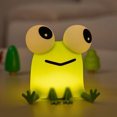 DREAMING MY DREAM Frogs Night Light,Dimmable Silicone Animal Nursery Night Light,Frogs Lamp Decor for Kids Room Bedroom,Birthday Christmas Unique Gift for Kids boy GirlsFrogs