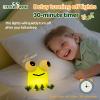 DREAMING MY DREAM Frogs Night Light,Dimmable Silicone Animal Nursery Night Light,Frogs Lamp Decor for Kids Room Bedroom,Birthday Christmas Unique Gift for Kids boy GirlsFrogs view 2