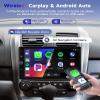 10.4 Wireless CarPlay Stereo Single Din Car Radio,2025 Upgraded Rotatable HD IPS Touch Screen,Wireless Android Auto Car Play Screen Bluetooth RDS/FM EQ SWC USB/TF Backup Camera view 3