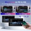 10.4 Wireless CarPlay Stereo Single Din Car Radio,2025 Upgraded Rotatable HD IPS Touch Screen,Wireless Android Auto Car Play Screen Bluetooth RDS/FM EQ SWC USB/TF Backup Camera view 4