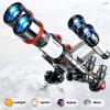 Adults Kids Monocular Telescope Floor Standing 50mm Refractor with Finder Scope & Tripod Astronomical Telescope Best Por view 3