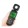 Light Meters, Mini Digital Lux Meter LCD Display Handheld Illuminometer Luminometer Photometer Luxmeter Light Meter 0-200000 Lux view 2