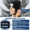 Bluetooth Beanie with a Light,Bluetooth 5.2 HD Stereo,14 Hours Play Time,Built-in Microphone, USB Rechargeable 4 LED Fashlight Hat with Men's/Women's Christmas Electronic Gift (Black) view 4
