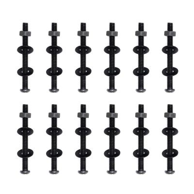 12PCS Brake Cage Screws Release Bolt Cage Bolt Replacement High Durability Carbon Steel for Trailer Spring Brakes