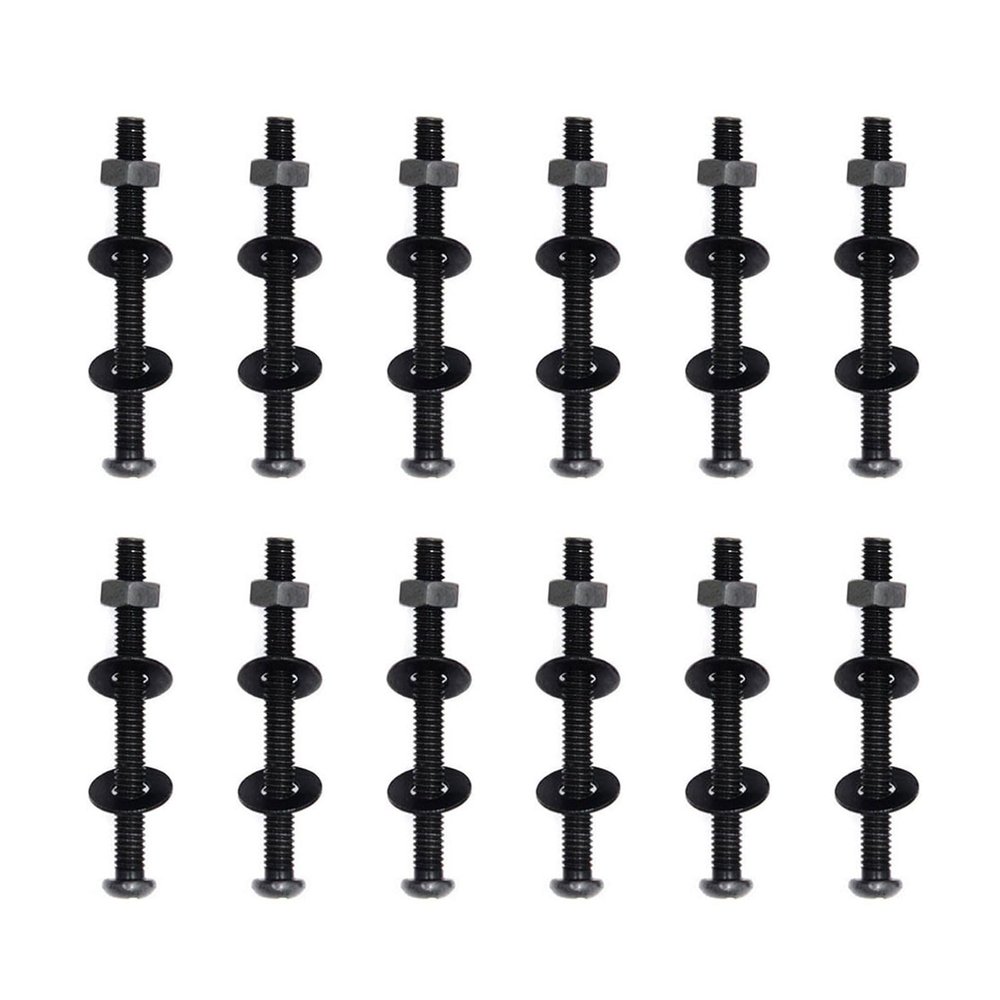 12PCS Brake Cage Screws Release Bolt Cage Bolt Replacement High Durability Carbon Steel for Trailer Spring Brakes