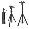 Eacam Rectangular Satellite Tripod, Strong Steel Tubing, Adjustable Height, Portable Stand Kit for Roof Camping RV Travel Courtyard with Pipe Adapter, Aluminum Alloy and Stainless view 3