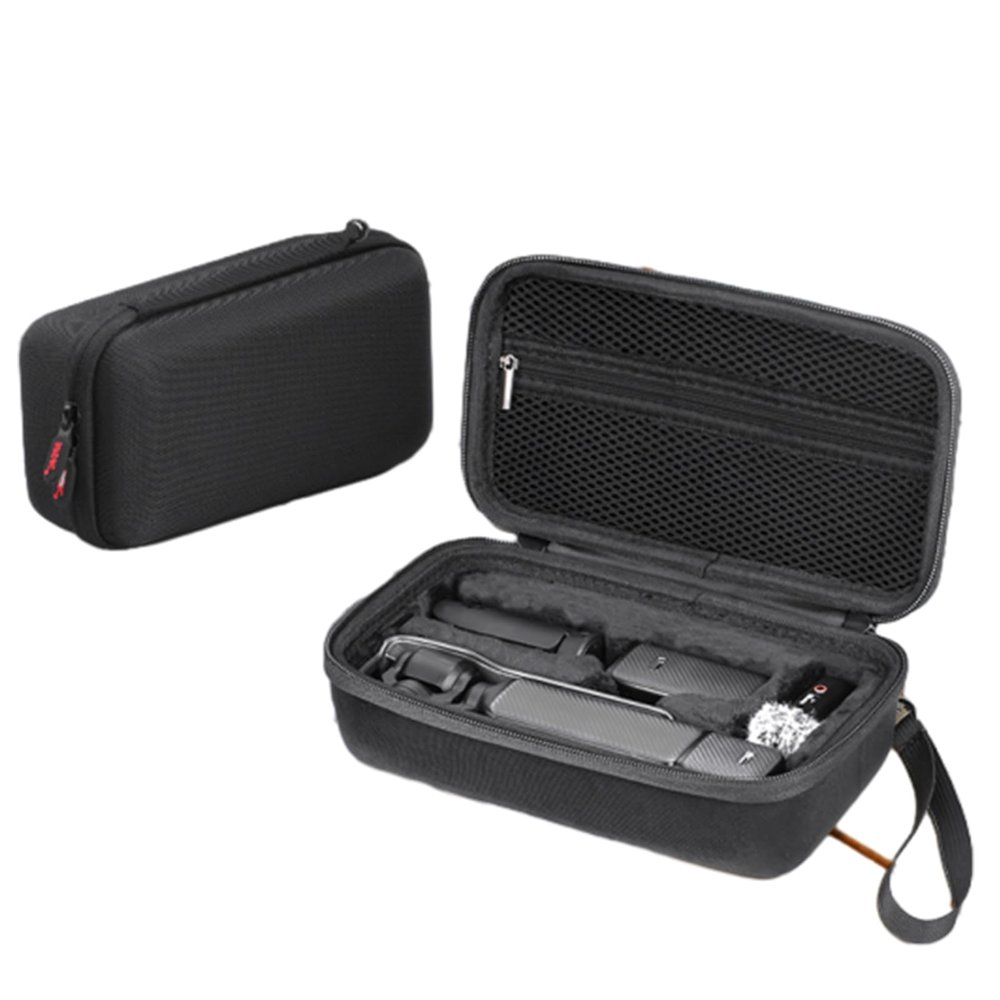 Gugxiom Carrying Case for Osmo 3 Combo and Accessories, Nylon Hard Shell Portable Travel Case Handbag, with Wrist Strap, Black