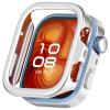 3 Pack Cases Compatible with Huawei Watch Fit 4 Pro, Hard Bumper Case Shockproof Protective Cover for Huawei Watch Fit 4 Pro, without Screen Protector (Black/Silver/Clear) view 4