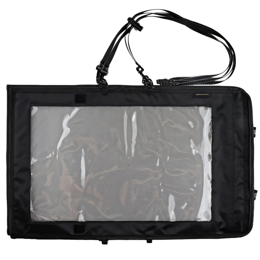 Protective Waterproof Map Case for Hiking, Camping, and Boating, Made of Plastic & Polyester Material