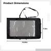 Protective Waterproof Map Case for Hiking, Camping, and Boating, Made of Plastic & Polyester Material view 2
