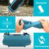 TXEsign Silicone Case Cover for JBL Charge 6- Portable Speaker, Travel Carrying Protective Cover with Adjustable Shoulder Strap Anti-Dust Charging Port Cover for Charge 6 (Blue) view 3