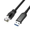 USB3.0 to RJ45 Ethernet Adapter USB to RJ45 Supporting Ethernet Networking Adapter Gigabit Dongle Converter for PC view 1