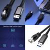 USB3.0 to RJ45 Ethernet Adapter USB to RJ45 Supporting Ethernet Networking Adapter Gigabit Dongle Converter for PC view 2
