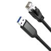 USB3.0 to RJ45 Ethernet Adapter USB to RJ45 Supporting Ethernet Networking Adapter Gigabit Dongle Converter for PC view 3