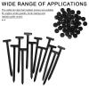 100pcs Nylon Universal Cable Tie Buckles, Nylon Multipurpose Self-Locking Zip Clips Tie Strap Holders with Pliers Suitable for Cars Motorcycles Daily Repair view 4