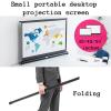 30" 40" 50" Desktop Projection Screen, Floor Standing Portable Projector Screen, for Schools Meeting Indoor, 4:3/16:9 Aspect Ratio, 1.2 High Gain Wrinkle-Free Video Projection Screens(40in/4:3) view 2