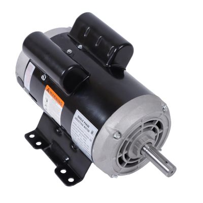 5HP Electric Motor 184TZ Frame 3450RPM Single Phase 23378805 54421193 Air Compressor Motor General Severe Duty 60Hz 230V 7/8 Inch Keyed Shaft