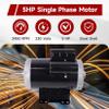5HP Electric Motor 184TZ Frame 3450RPM Single Phase 23378805 54421193 Air Compressor Motor General Severe Duty 60Hz 230V 7/8 Inch Keyed Shaft view 2