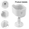 360 Degree Adjustable Wall Mount Bracket for Blink Outdoor 4 and Outdoor 3 Security Camera with Weatherproof Protective Case Cover All-Weather Protection ABS Construction Black White(Black) view 4