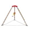 Heavy Duty Fire Rescue Tripod for Confined Spaces, Adjustable Aluminum Legs, 65' 82' 98' Winch & Safety Belt, Ideal for Narrow Space Emergency Response Kit view 1