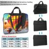15.6 Inch Laptop Shoulder Bag For Men Women,Waterproof Briefcase Messenger Bag Hot Air Balloons Laptop Sleeve Bag W/Strap Handle view 2