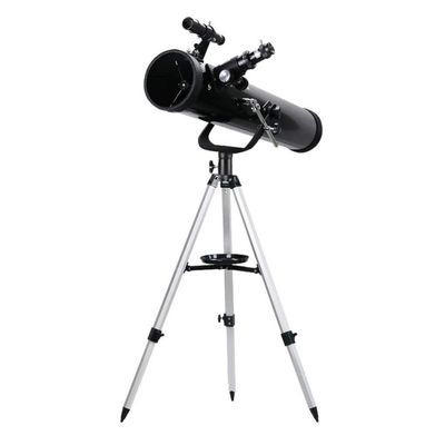 Astronomical Reflector Telescope 700/76mm 525X HD Professional Lens Large Caliber Monocular with Tripod Finder Scope Moo