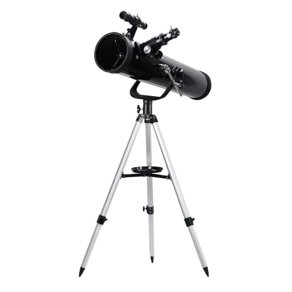 Astronomical Reflector Telescope 700/76mm 525X HD Professional Lens Large Caliber Monocular with Tripod Finder Scope Moo
