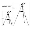 Astronomical Reflector Telescope 700/76mm 525X HD Professional Lens Large Caliber Monocular with Tripod Finder Scope Moo view 3