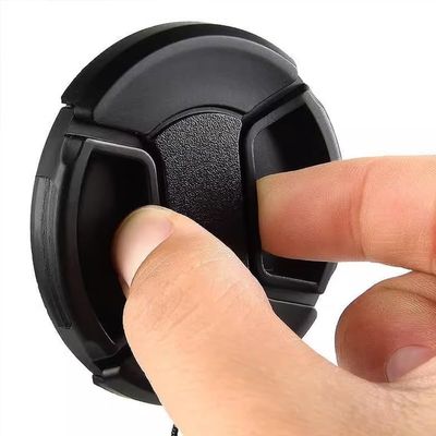 5PCS Camera Lens Cap Cover Holder 37 43 46 49 52 55 58 62 67 72 77mm Center Pinch Snap On Cap Lens Cap Protective Lens Protector(52mm 5pcs)