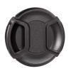 5PCS Camera Lens Cap Cover Holder 37 43 46 49 52 55 58 62 67 72 77mm Center Pinch Snap On Cap Lens Cap Protective Lens Protector(52mm 5pcs) view 2