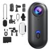 4S Body Cameras, HD 1080p/4K Pocket Action Cam, with Magnetic Clip, Waterproof Case and Bracket, Thumb Size Mount Anywhere view 1