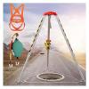 Heavy Duty Rescue Tripod for Confined Spaces - 1200Lbs/1800Lbs/2600Lbs Hoist Lift System, 7Ft Adjustable Legs, Ideal for Construction and Emergency Firefighting Operations view 1