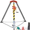 Adjustable Confined Space Rescue Tripod with Self-Locking Device - Commercial Firefighting & Fall Arrest Equipment, Heavy-Duty Lifting System for Safety and Rescue Operations view 1