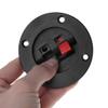 2Pcs Push Release Connector Plate Stereo Loudspeaker Terminals Strips Block 2 Position 4 Way Amplifier Spring Jointing view 4