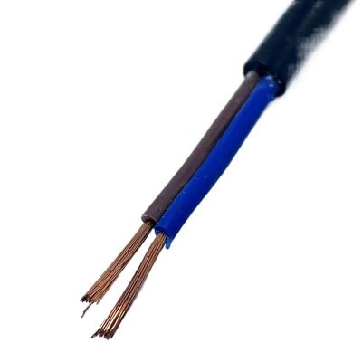 1meter 2/3/4/5 Cores 0.75/1.0/1.5/2.5/4/6MM Copper Cable Wire Conductor Electric PVC Cable Soft Sheathed Wire Power Wire(2 cores,18AWG 0.75MM)
