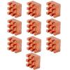 10Pcs Small Heat Sink Cooling Heatsink P8x5x8 | Fine Teeth Design for CPU/PCB/Amplifier | Brass Material with Adhesive Tape | Effective & Consistent view 3