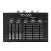 Heayzoki Phono Preamp with 3 Band EQ 2 Channel, Digital Sound Equalizer for Record Player, 12dB High Mid Low Tone Adjustment, Balanced Volume Control, 5V Powered Supply view 1