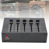 Heayzoki Phono Preamp with 3 Band EQ 2 Channel, Digital Sound Equalizer for Record Player, 12dB High Mid Low Tone Adjustment, Balanced Volume Control, 5V Powered Supply view 2